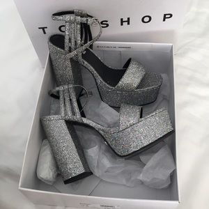 sparkly heels
